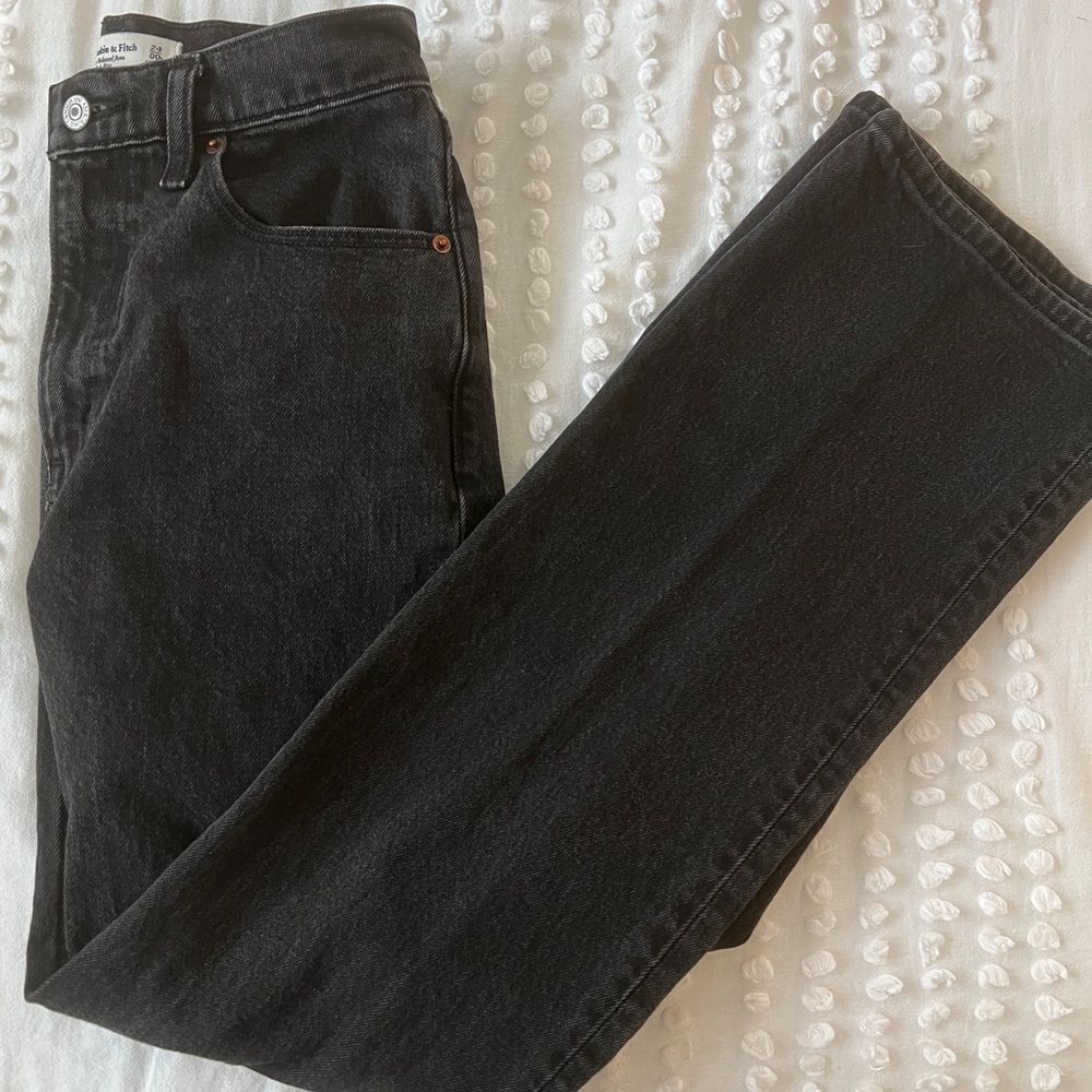 Abercrombie Black High Rise Jeans